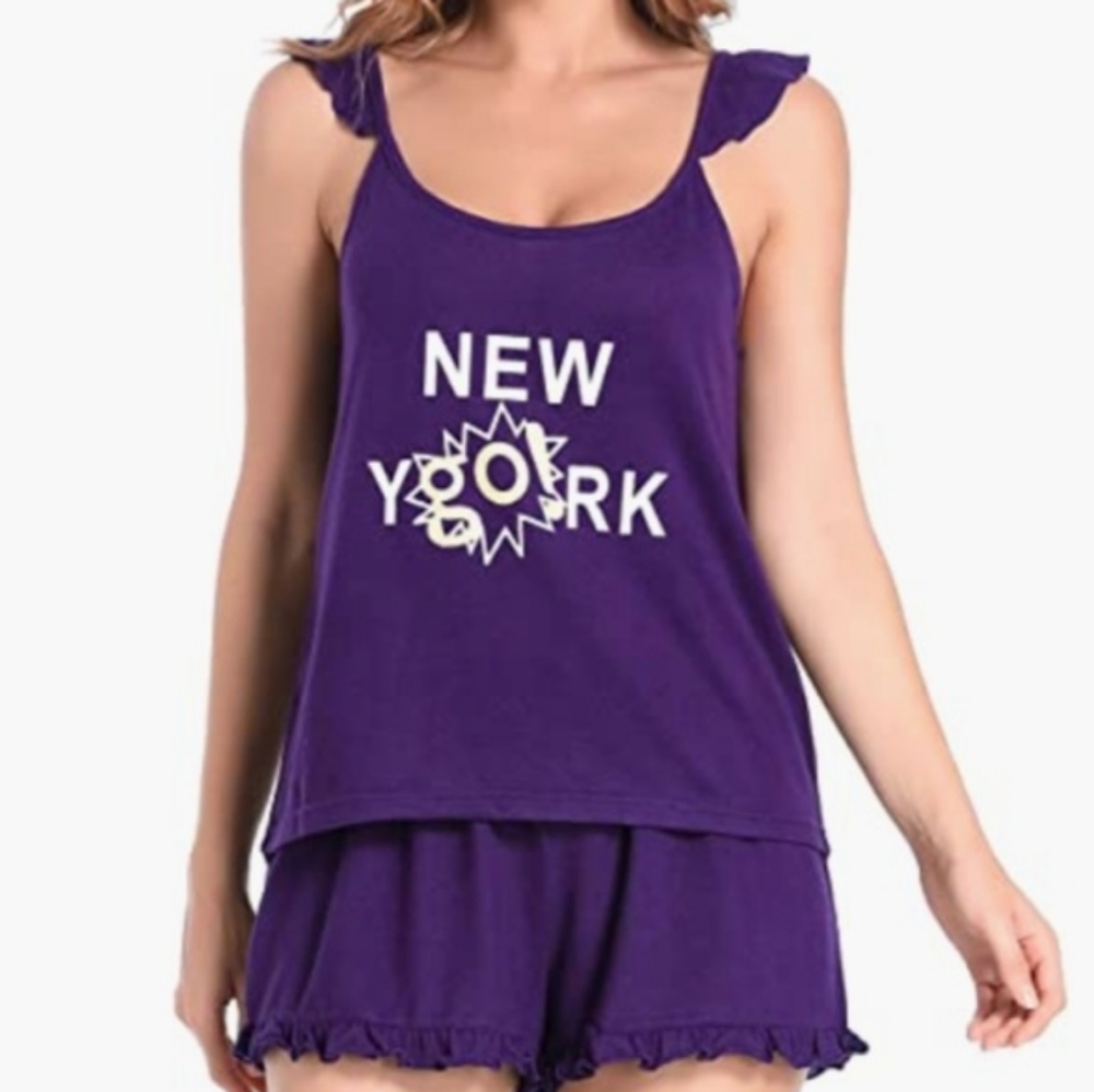 NEW "Go New York" Women's Pajama Set